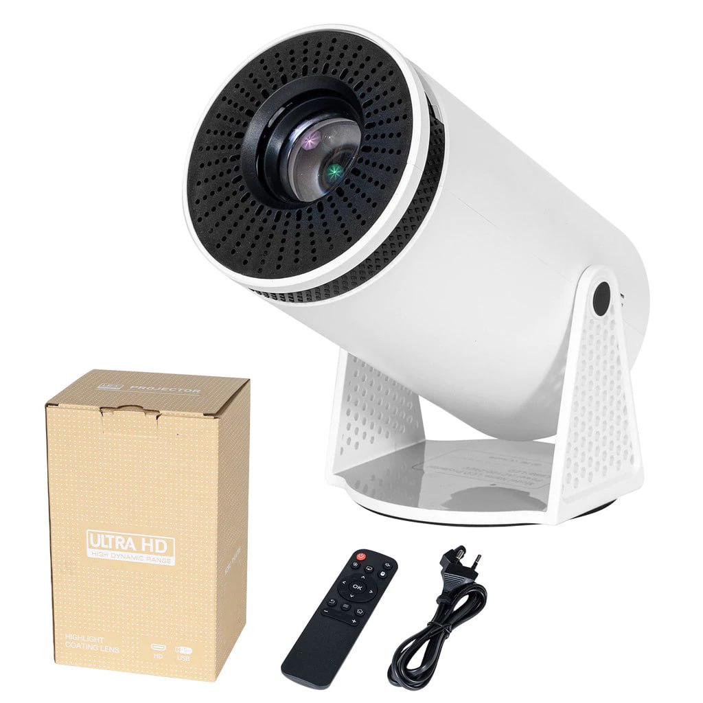 Projetor 4K HD 150 Polegadas Celular, Tv B0x, Xbox, PS, Pc, Wifi e Bluetooth HY300 Magcubic 110/220