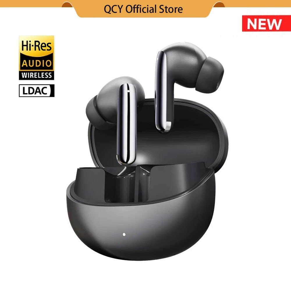 QCY HT08 MeloBuds Pro ANC Bluetooth 5.3 Fones De Ouvido Sem Fio 46dB Híbrido Hi-Res LDAC