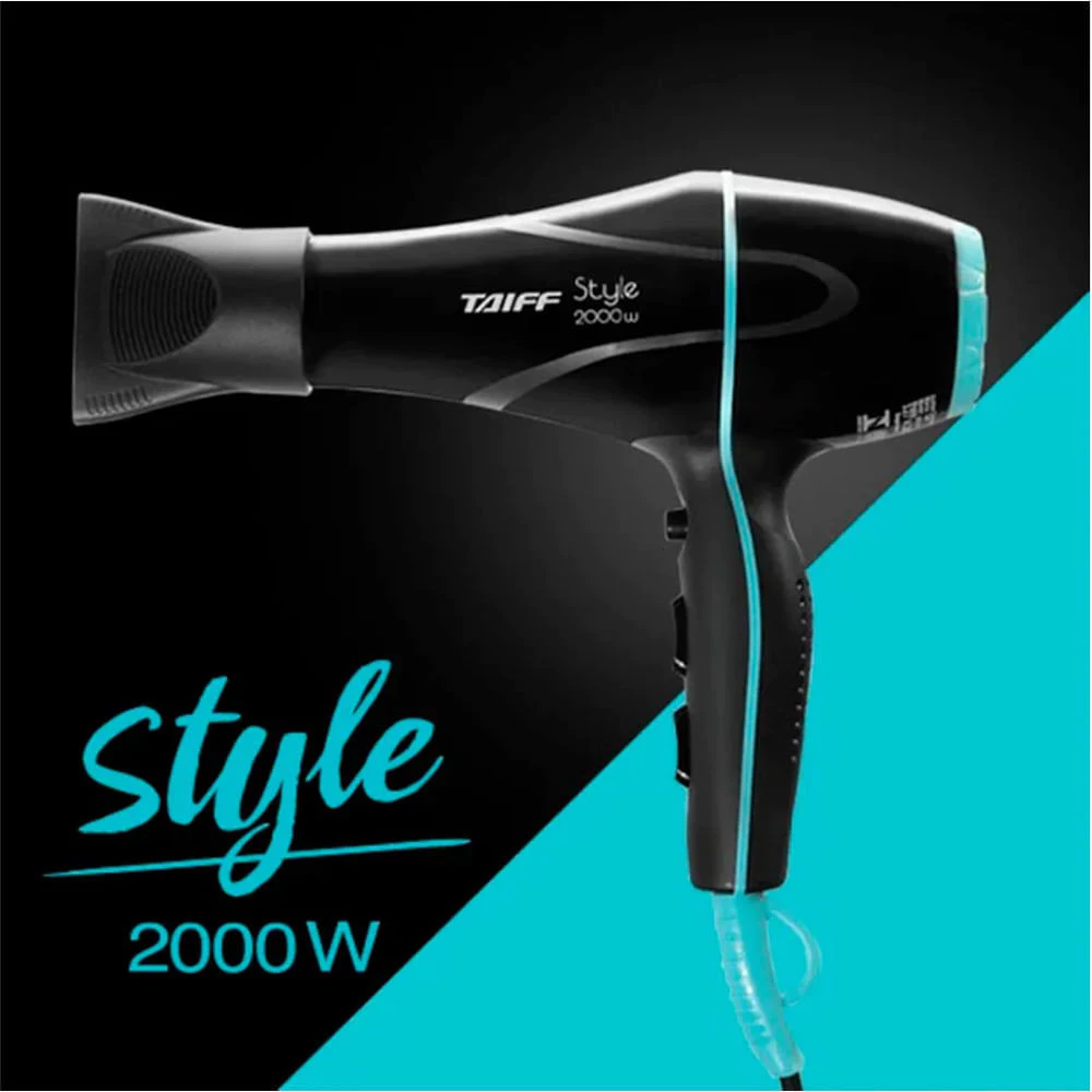 Secador Taiff Style Preto 2000W 127V